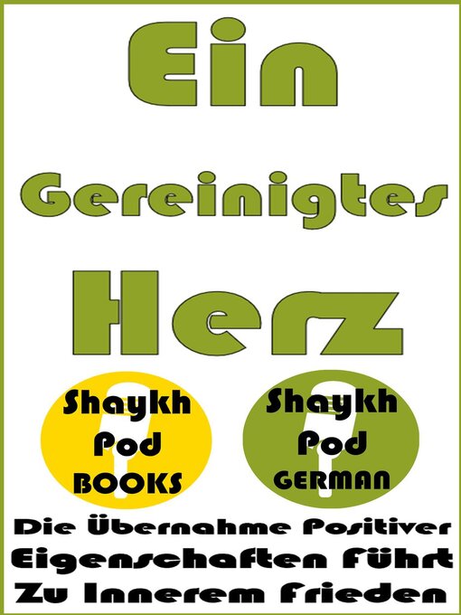 Title details for Ein Gereinigtes Herz by ShaykhPod German - Available